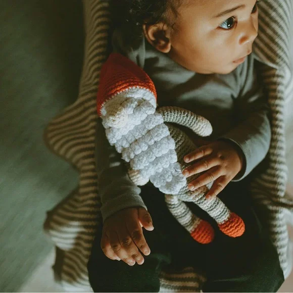 Christmas Gnome Rattle - Picture 5 of 8